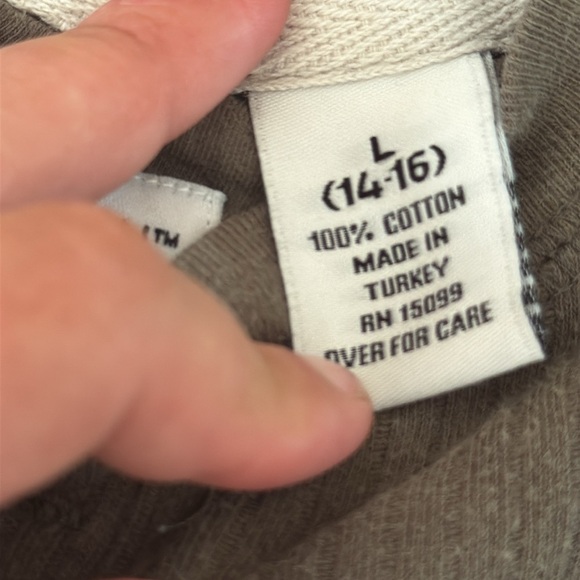 Covington Kids Olive Button Down Shirt - Picture 3 of 10